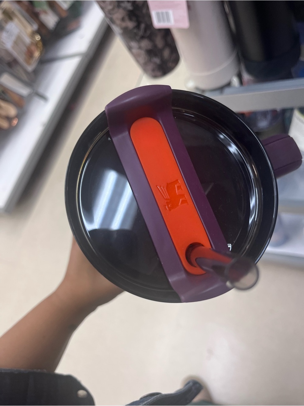 Stanley purple orange Tumbler Cup 40oz Straw Handle cold flowstate - Picture 3 of 3